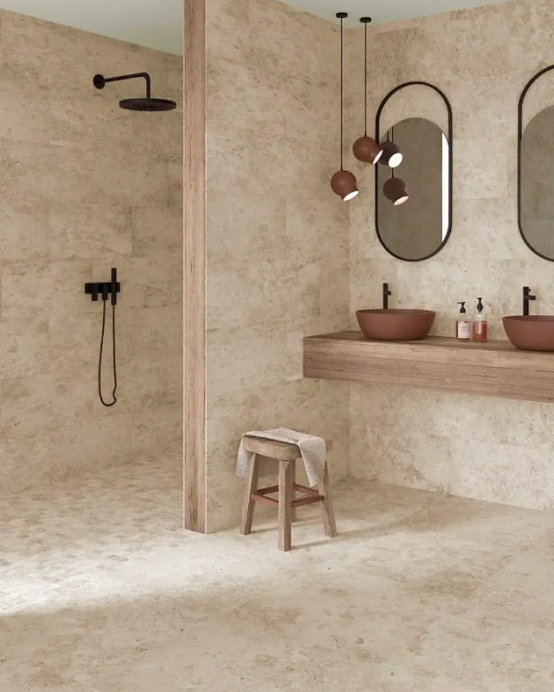 deco salle de bain beige