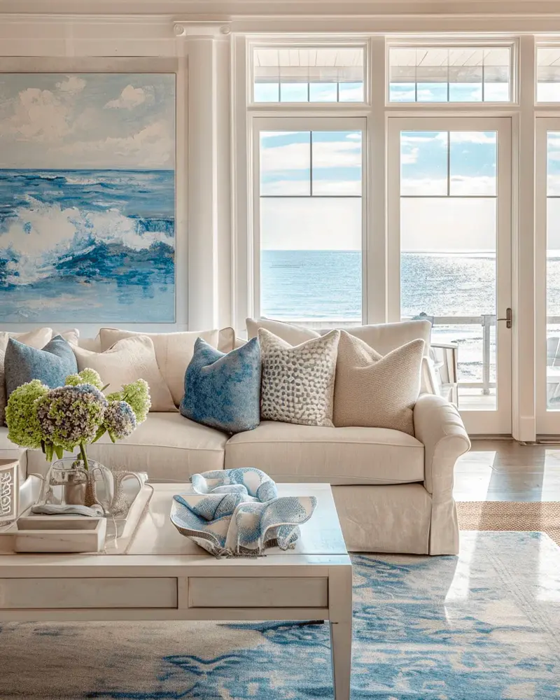 deco salon bord de mer chic