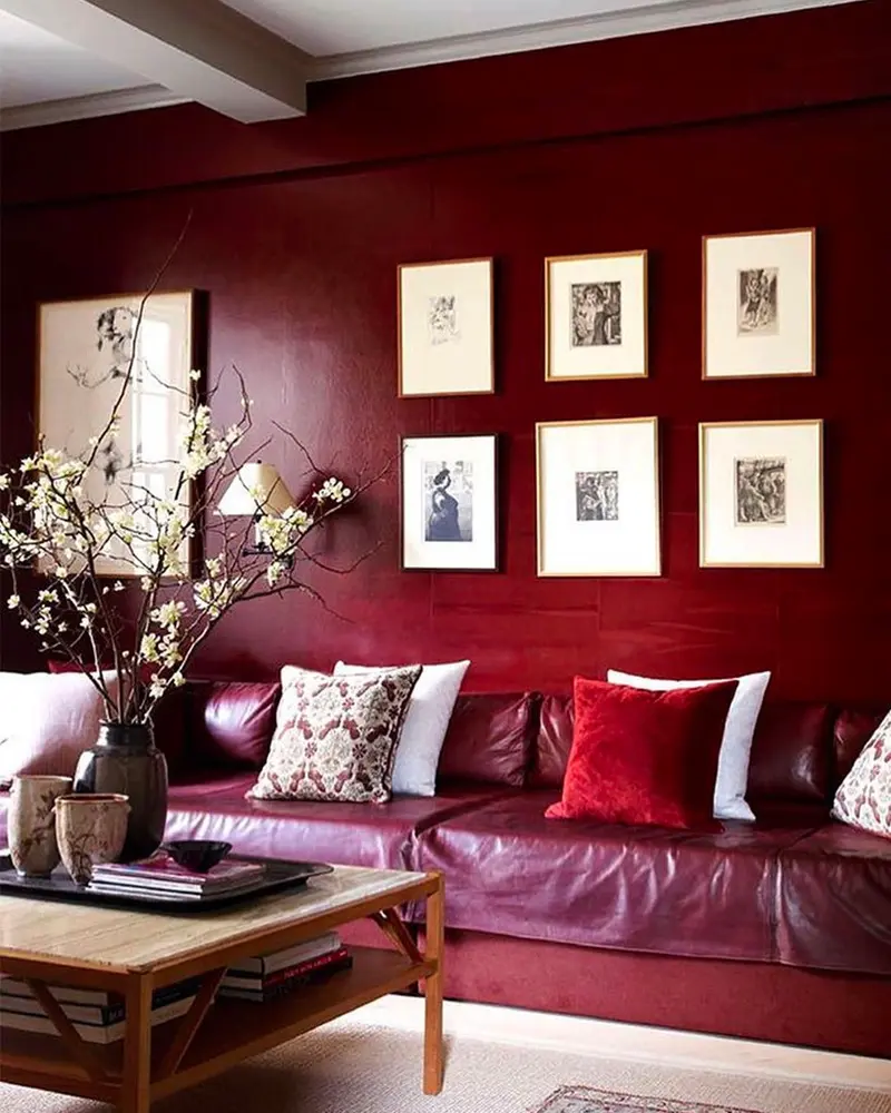 deco salon vintage bordeaux