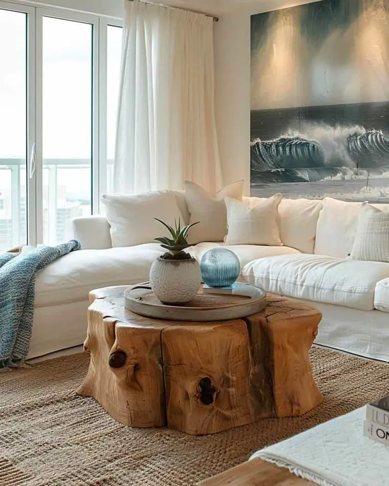 deco salon nature chic