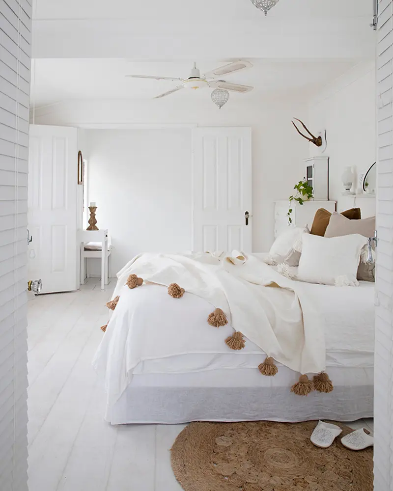 deco bord de mer blanc chambre