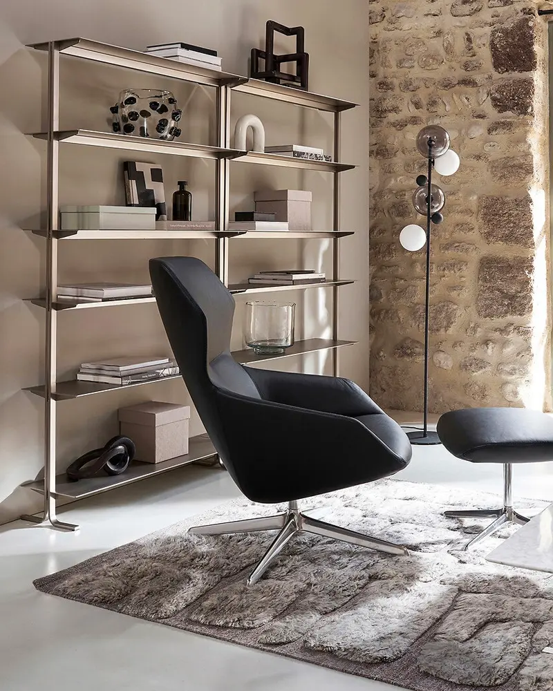 etagere nickel moderne