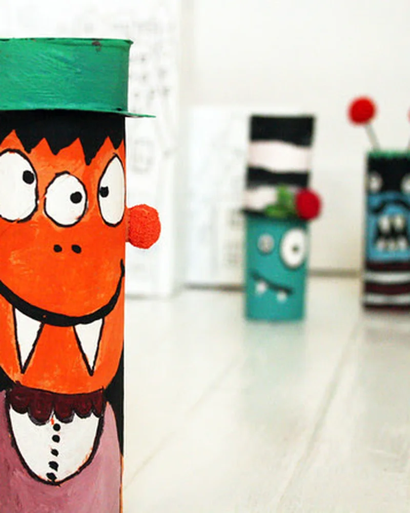 monstre rouleau papier toilette carton diy