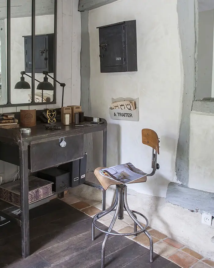 deco bureau recup industriel