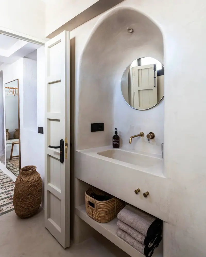 deco maison ethnique salle de bain
