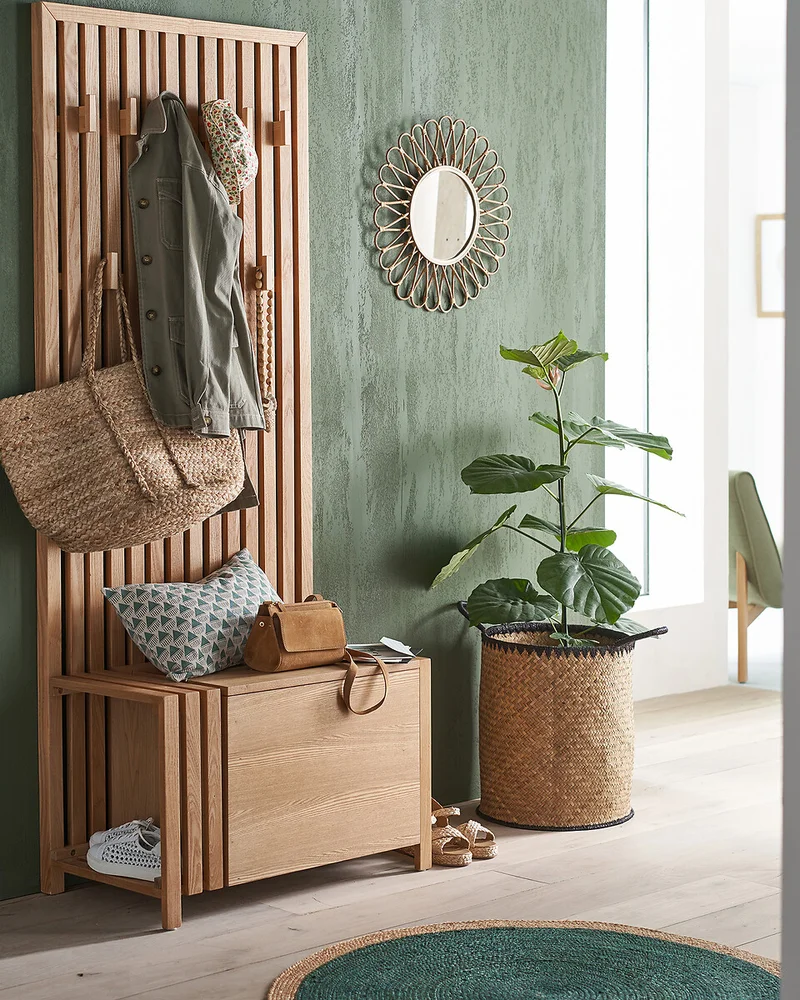 banc d'entrée en bois La Redoute