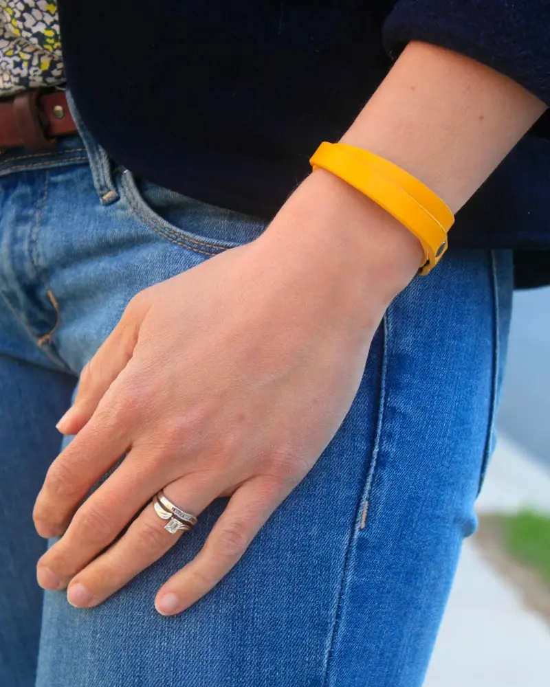 bracelet cuir ceinture diy