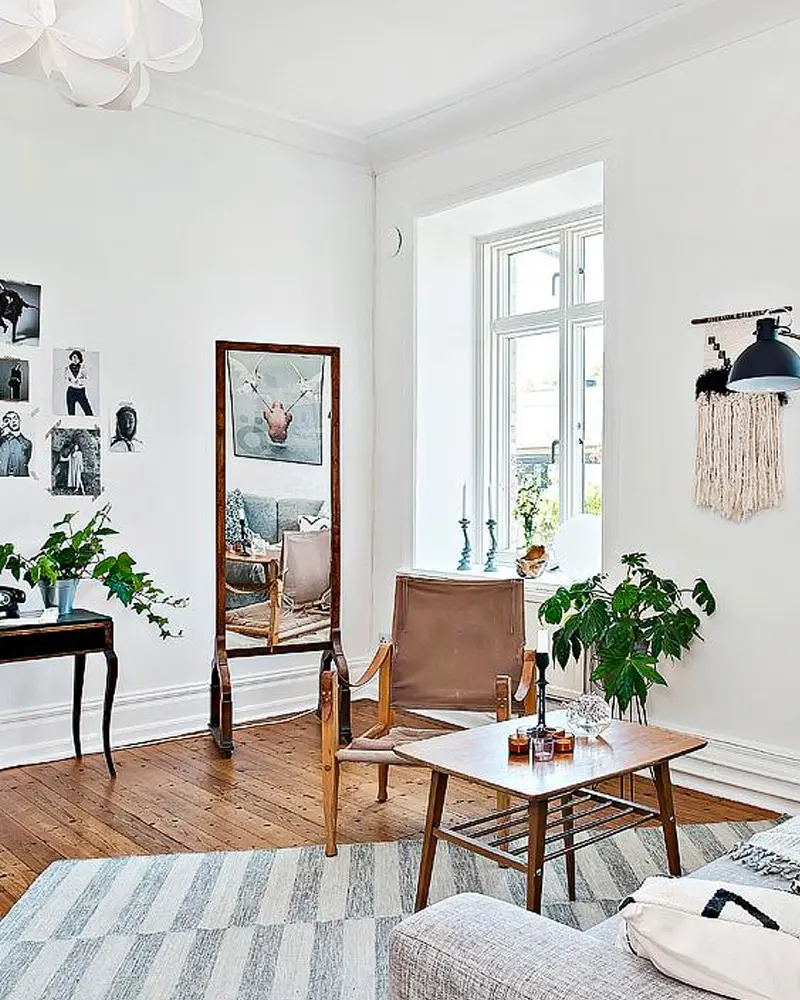 deco appartement boheme recup salon