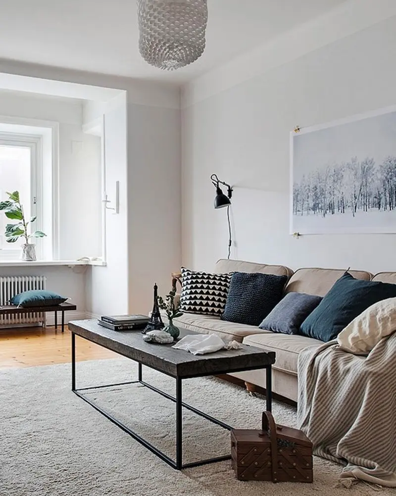 deco appartement cosy cocooning scandinave