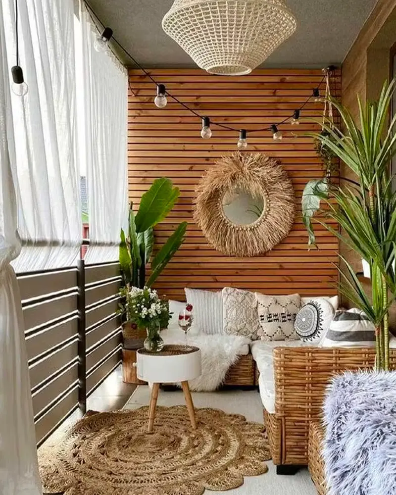 deco balcon boheme naturel