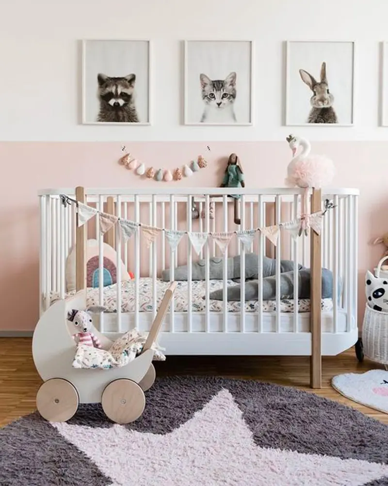 deco chambre bebe rose