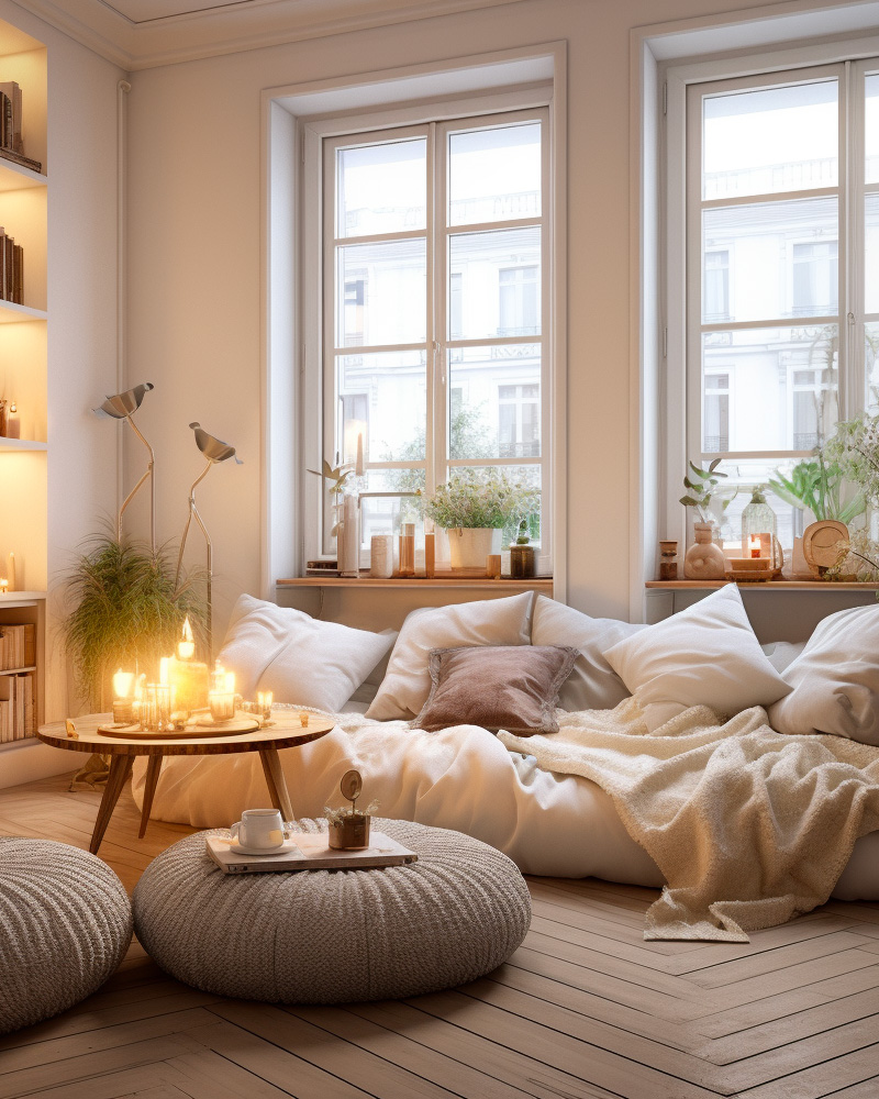 deco cocooning salon