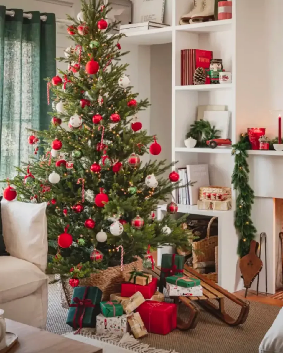 deco noel rouge