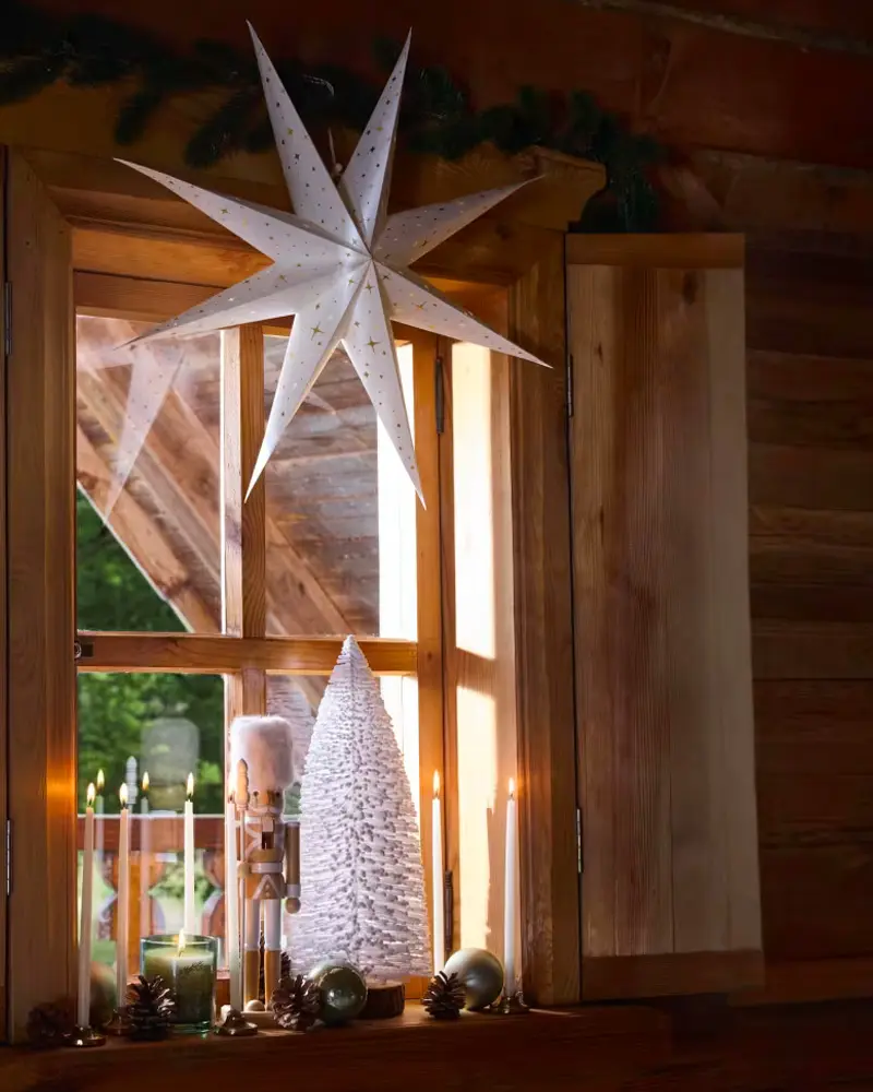 sapin noel blanc