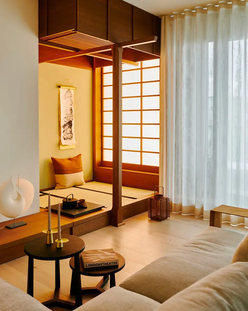 deco salon jaune zen