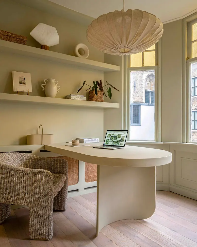 deco bureau zen japandi diy