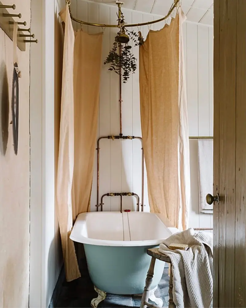 salle de bain cosy cocooning chic