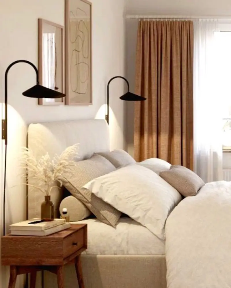 deco chambre beige moderne