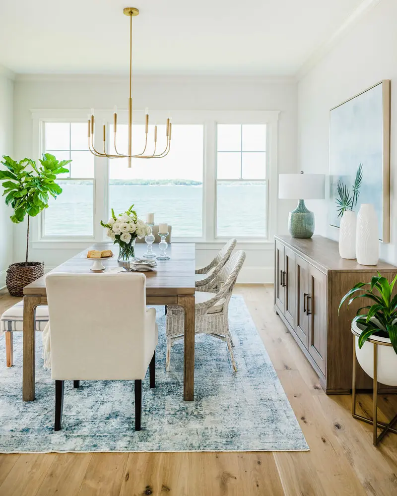 deco salle a manger bord de mer chic