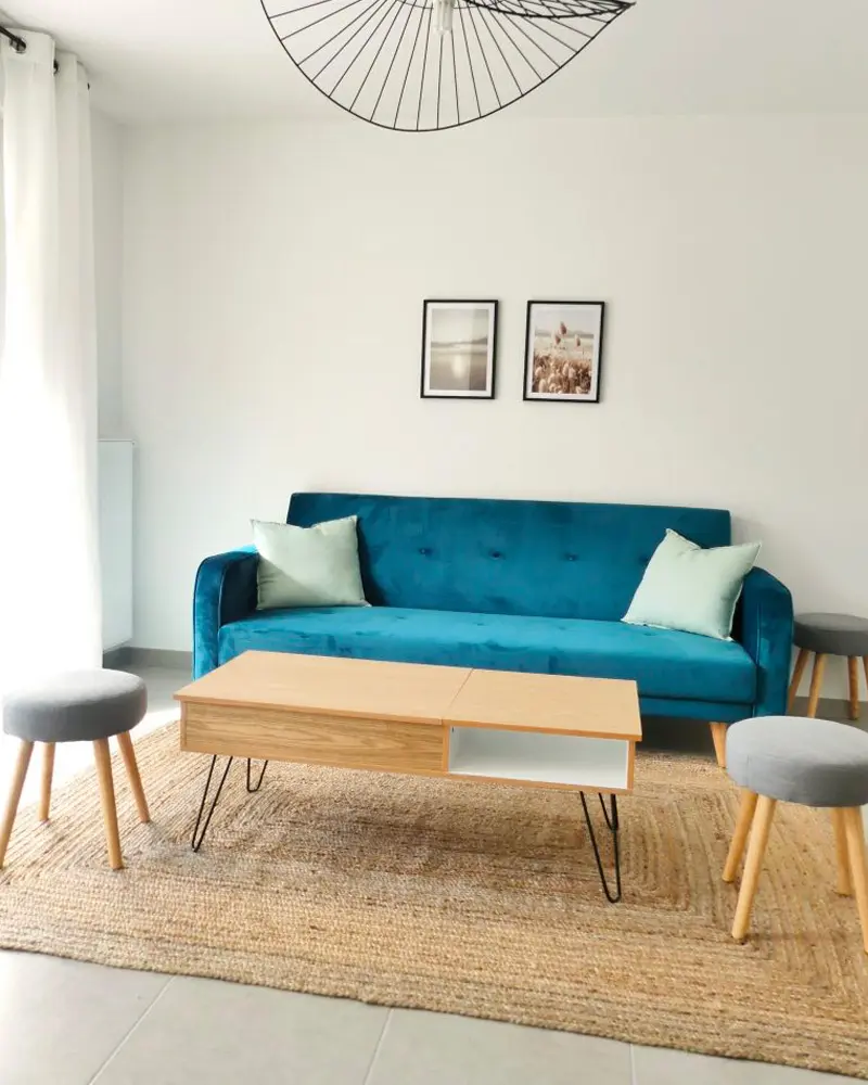 deco salon scandinave bleu