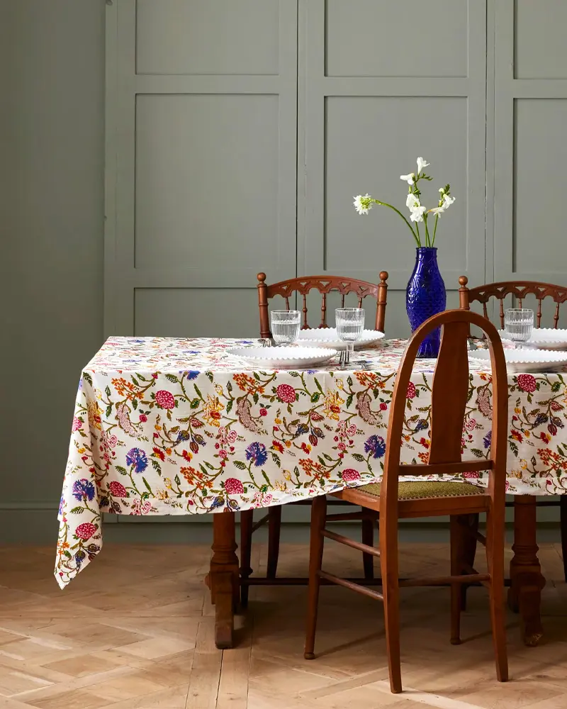 nappe motif floral