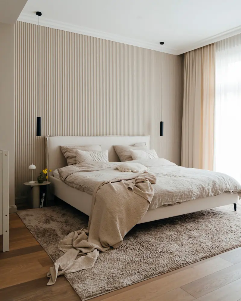 deco chambre moderne beige