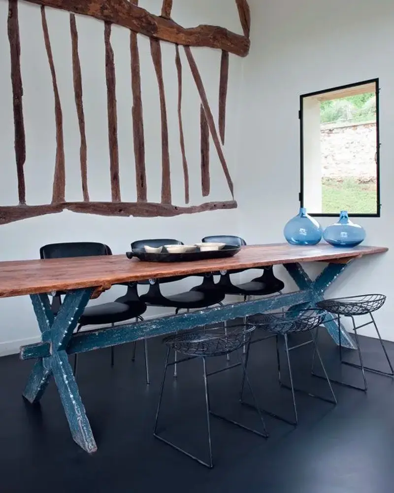 deco salle a manger bord de mer chic minimaliste