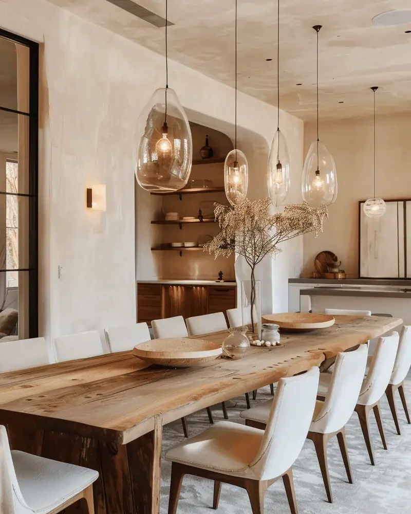deco salle a manger nature beige