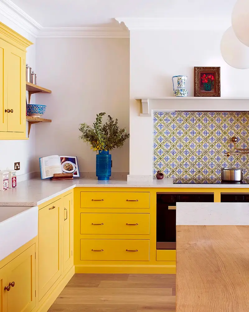 deco cuisine jaune