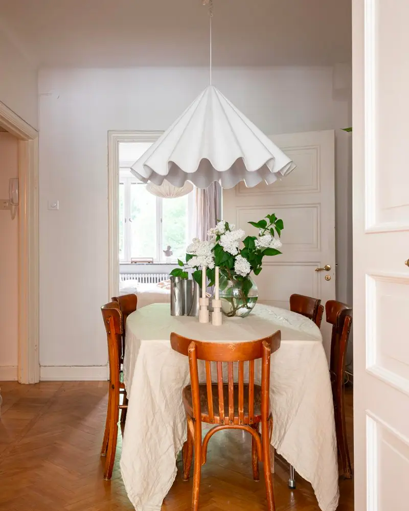 deco salle a manger scandinave chic