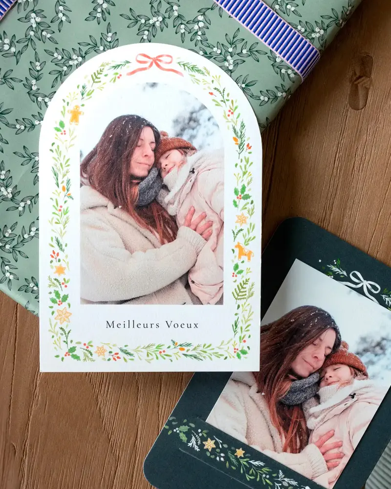 carte voeux rosemood
