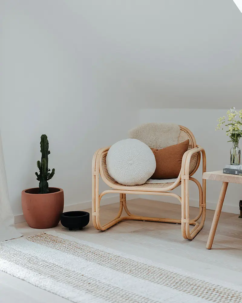 deco appartement minimaliste bois salon