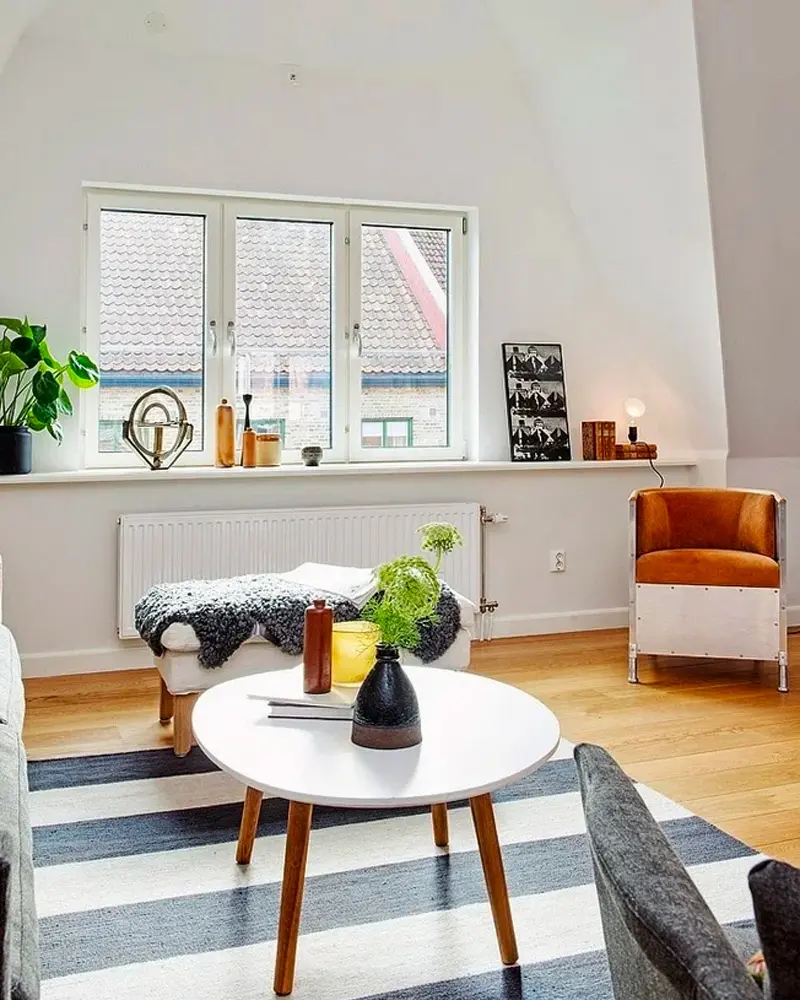 deco appartement scandinave moderne gris salon