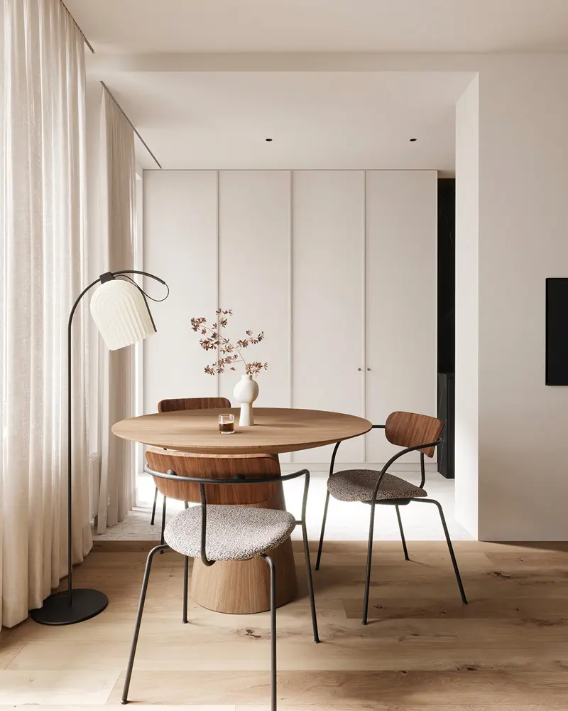 deco zen japandi salle a manger