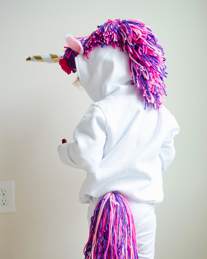 déguisement halloween enfant licorne diy