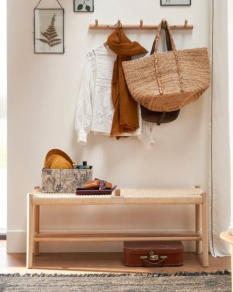grand panier souple naturel
