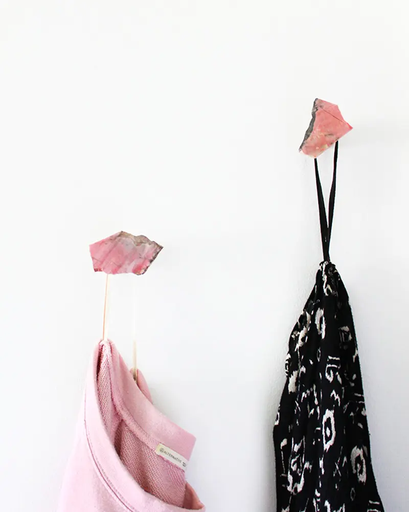 patere pierre préciseuse diy