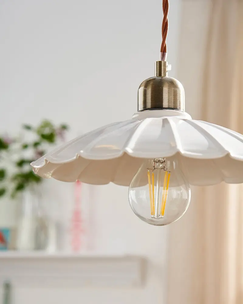 suspension metal blanc recup