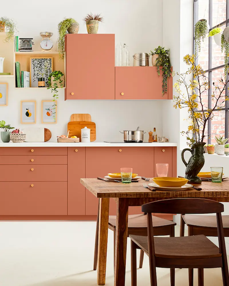 deco cuisine terracotta blanc