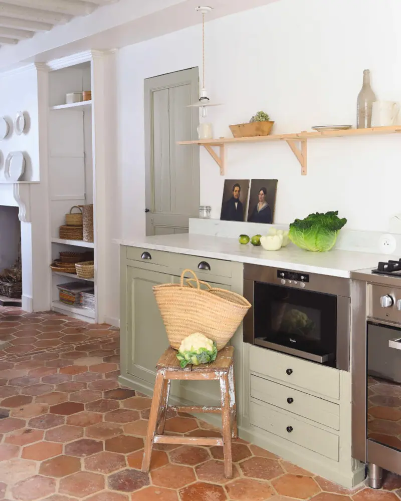 deco cuisine nature vert
