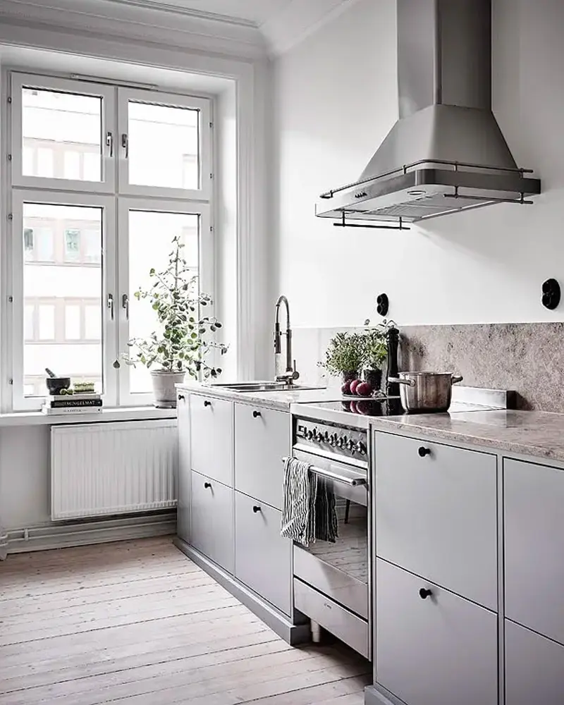 deco appartement chic nature cuisine