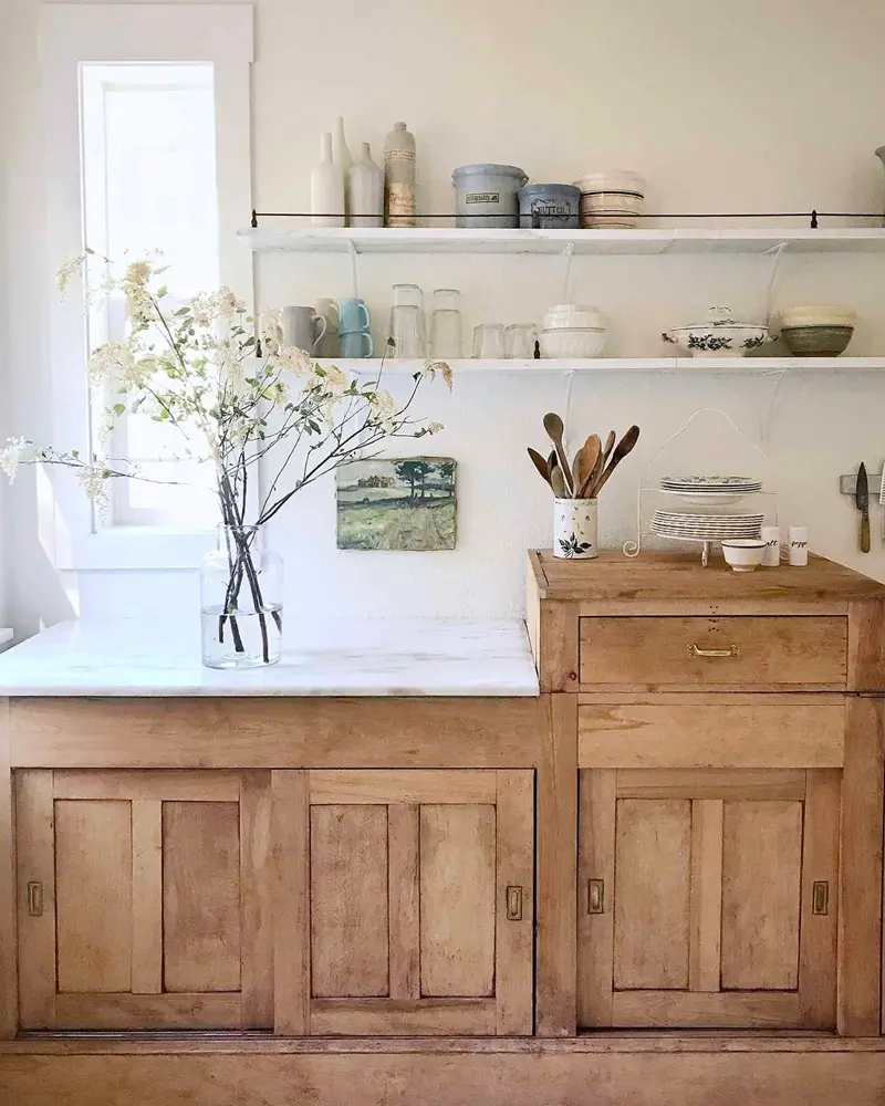 deco cuisine campagne bois