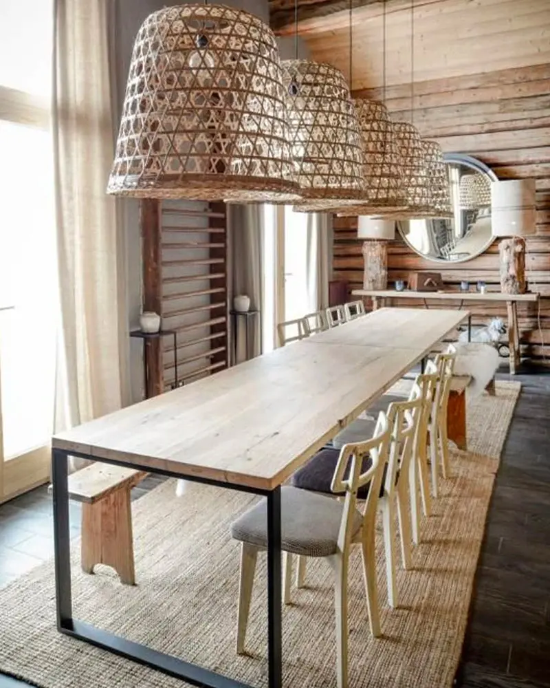 deco salle a manger bord de mer bois