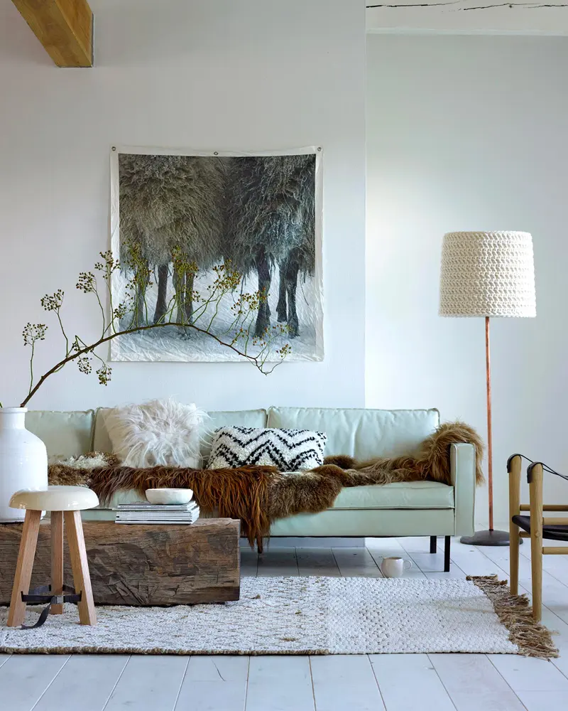 deco salon nature