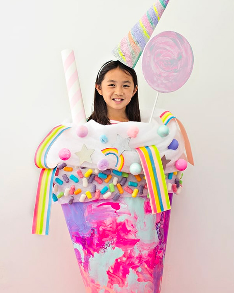 déguisement halloween enfant glace diy