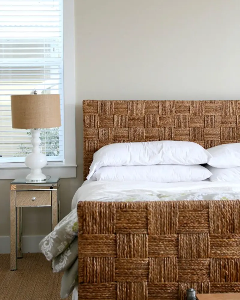 lit corde deco chambre