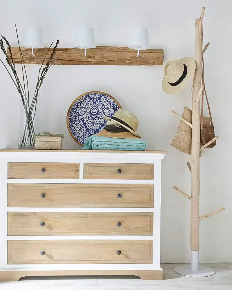 porte manteau bois flotte
