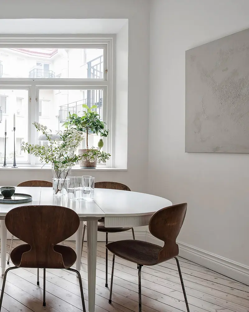 deco appartement beige salle a manger