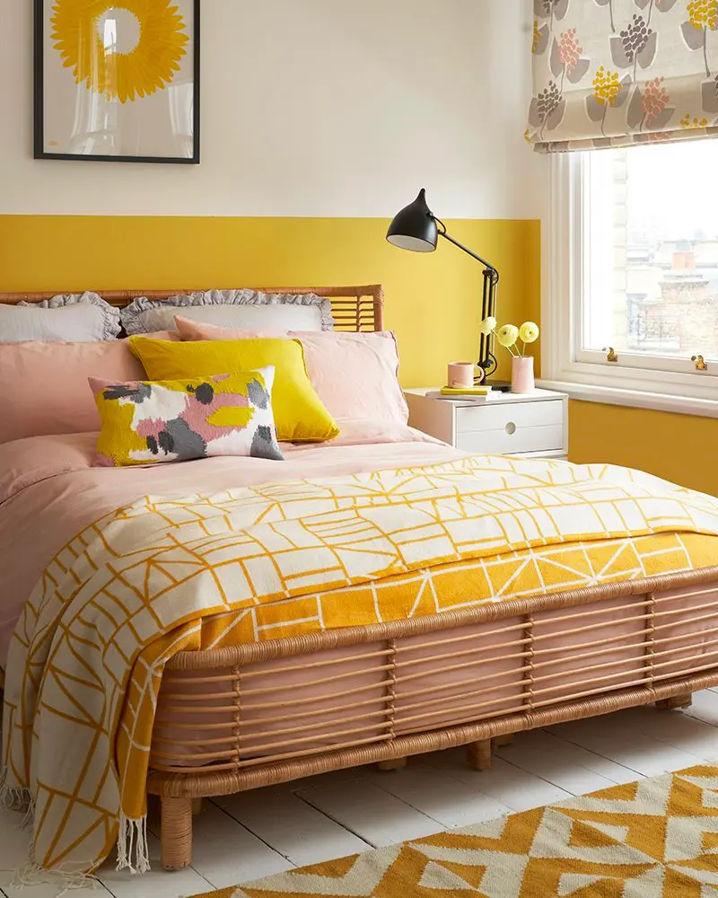 deco chambre jaune