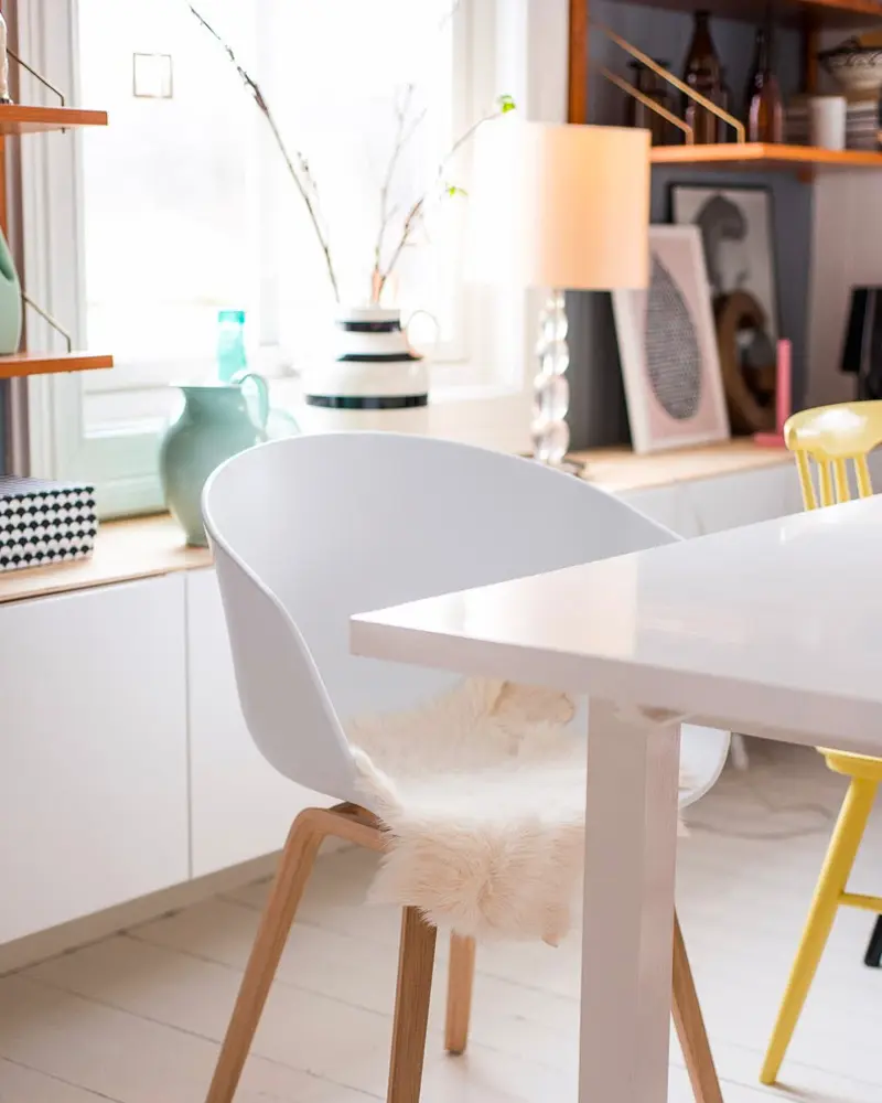 deco maison scandinave pastel salle a manger